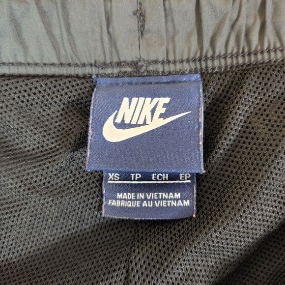 Nike Womens Pull-On Pants Size XS Gray Blue Drawstring Active Swoosh Workout - Picture 3 of 6